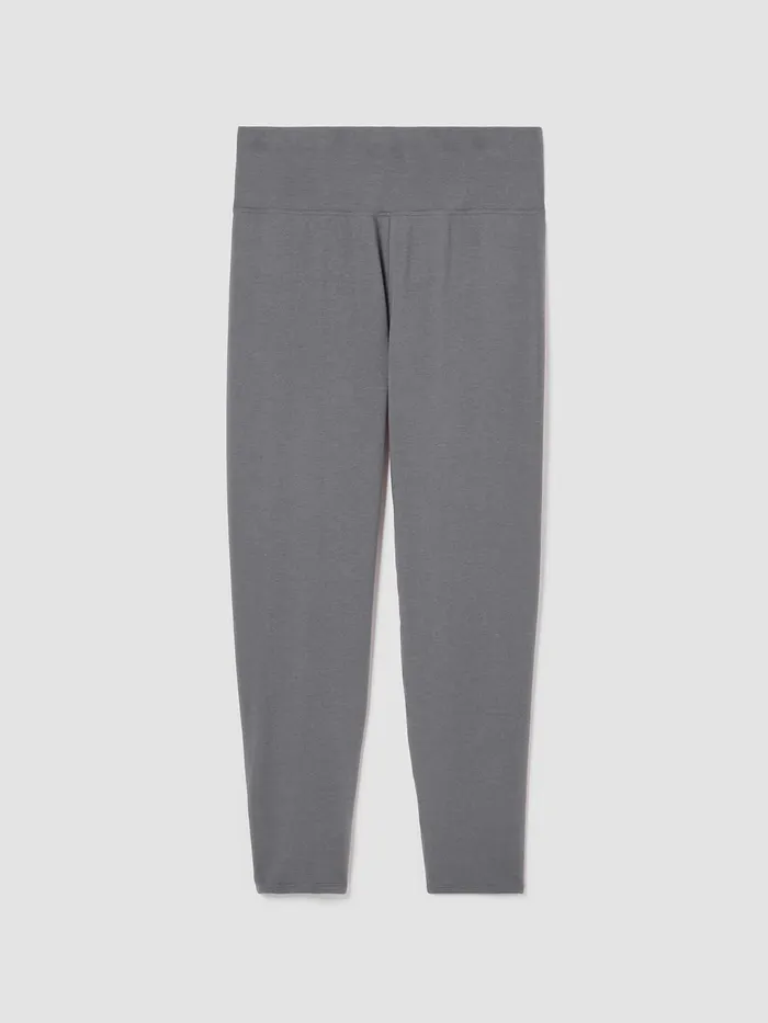 Cozy Brushed Terry Hug HighWaisted Sleep Leggings Ash Women Eileen Fisher Sleepwear