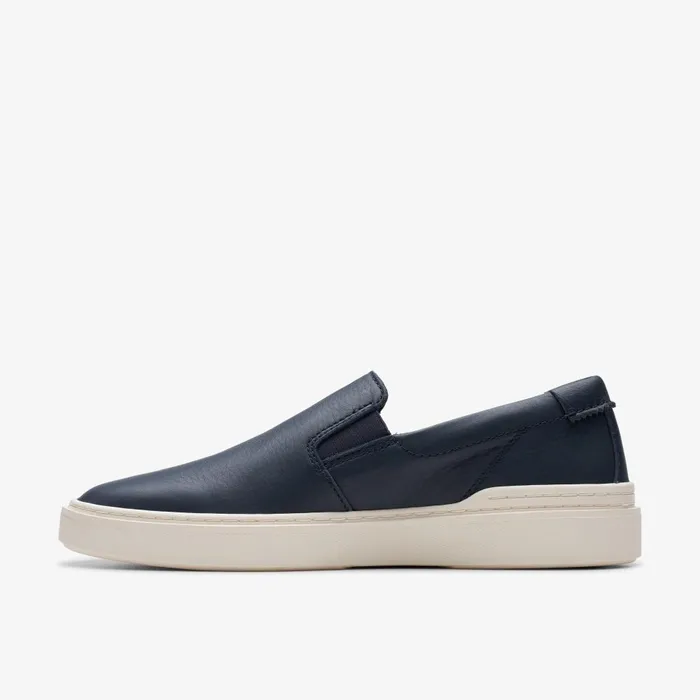 Craft Swift Go Navy Leather Men Clarks Sneakers