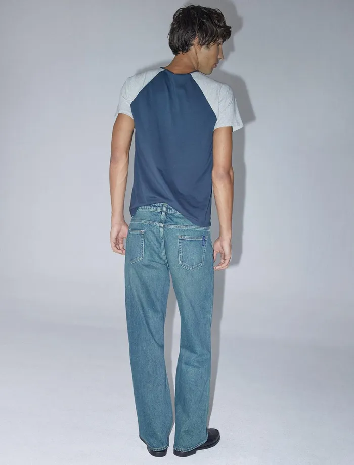Crowd B Greenish Denim Men Paloma Wool Pwman