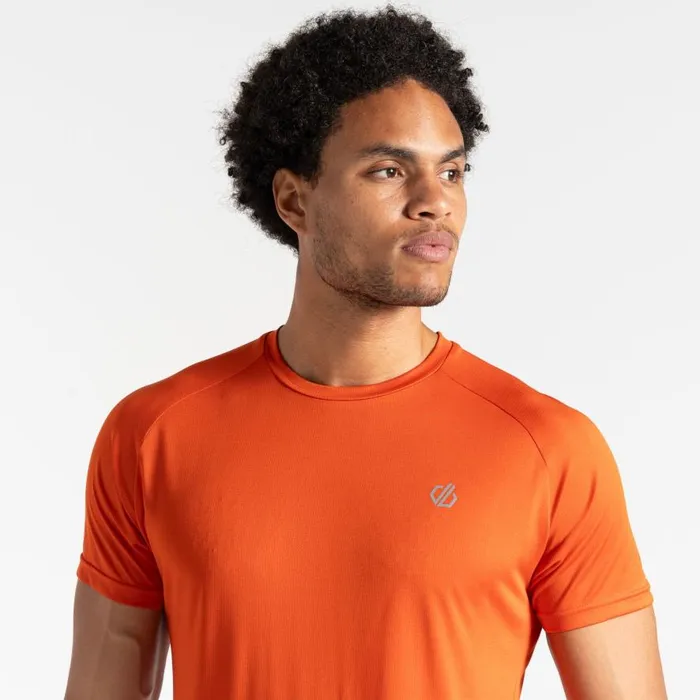 Dare 2b Accelerate Fitness TShirt Cinnamon Men Gym Tops