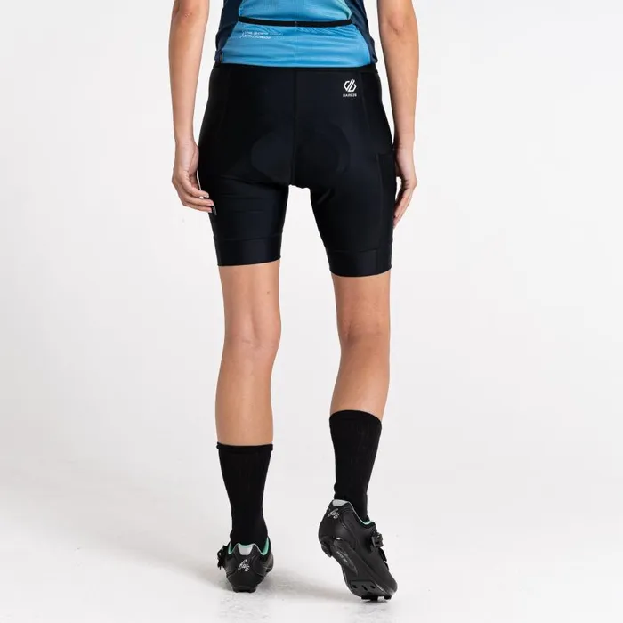 Dare 2b AEP Prompt Lightweight Shorts Black Flow Leaf Print Women Shorts