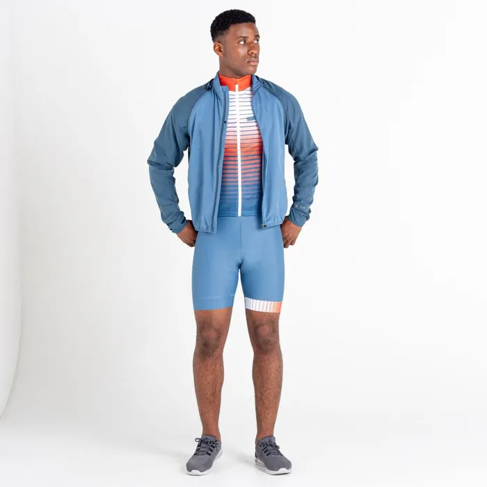 Dare 2b AEP Virtuous Cycling Shorts Stellar Blue Print Men Cycling Shorts