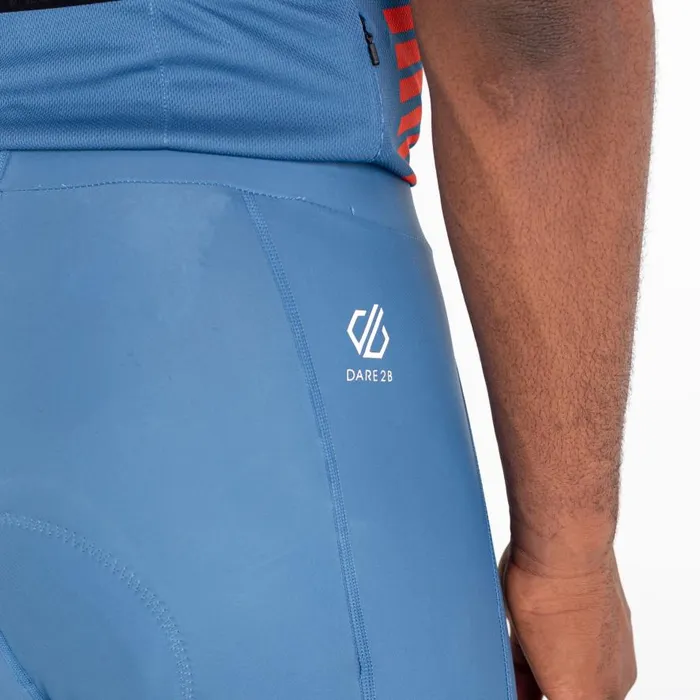 Dare 2b AEP Virtuous Cycling Shorts Stellar Blue Print Men Cycling Shorts