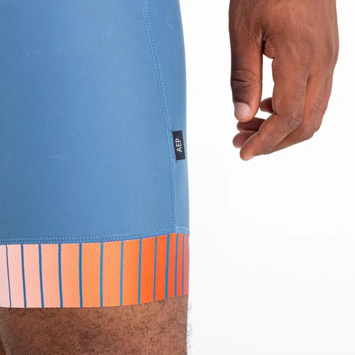 Dare 2b AEP Virtuous Cycling Shorts Stellar Blue Print Men Cycling Shorts
