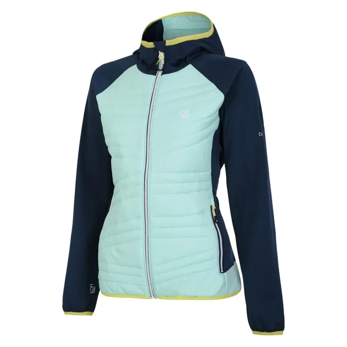 Dare 2b Altimeter Hybrid Jacket Mint Green Moonlight Denim Women Lightweight Jackets