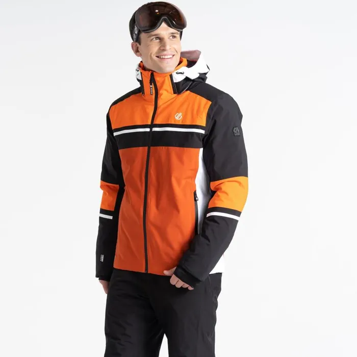 Dare 2b Amplitude Ski Jacket Black Orange Men Insulated Jackets