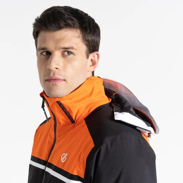 Dare 2b Amplitude Ski Jacket Black Orange Men Insulated Jackets