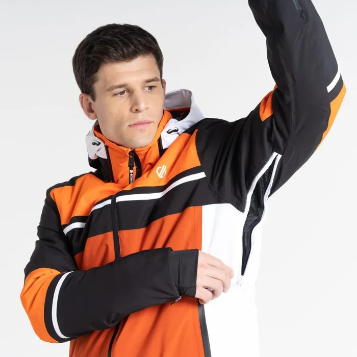 Dare 2b Amplitude Ski Jacket Black Orange Men Insulated Jackets