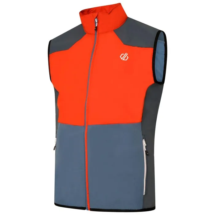 Dare 2b Aptile II Lightweight Vest Burnt Salmon Orion Grey Men Gilets
