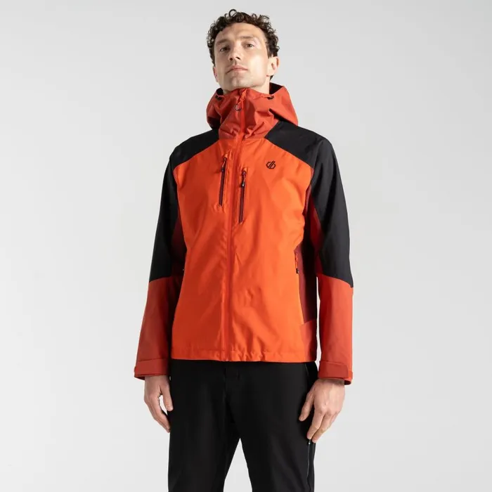 Dare 2b Arising II Waterproof Jacket Cinnamon Tuscan Red Men Waterproof Jackets