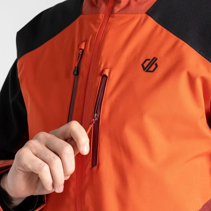 Dare 2b Arising II Waterproof Jacket Cinnamon Tuscan Red Men Waterproof Jackets