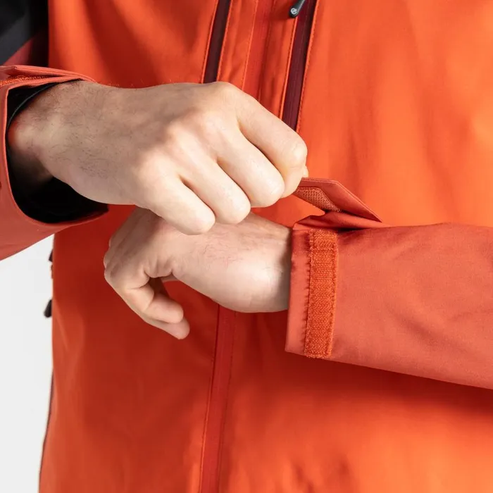 Dare 2b Arising II Waterproof Jacket Cinnamon Tuscan Red Men Waterproof Jackets