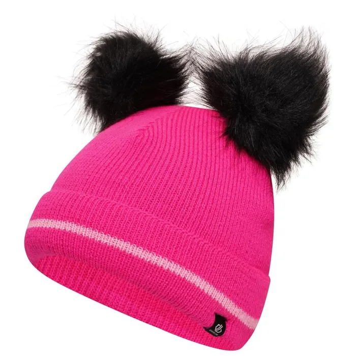 Dare 2b Brighten Hat and Gloves Set Pink Glow Kids Hats
