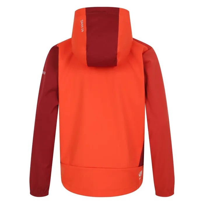 Dare 2b Cheer Softshell Jacket Cinnamon Tuscan Red Kids Softshell Jackets