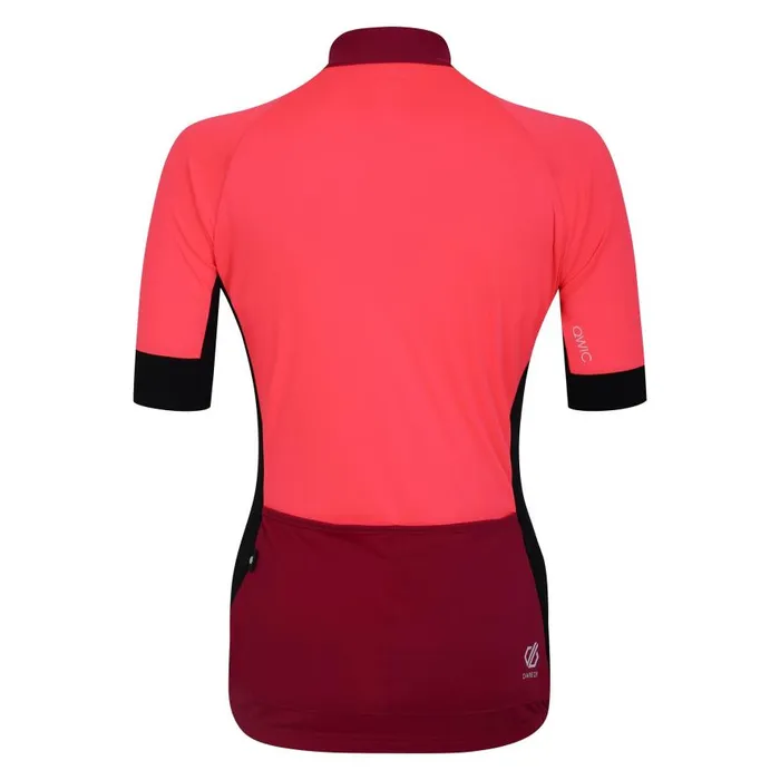Dare 2b Compassion III Jersey Berry Neon Pink Women Gym Tops