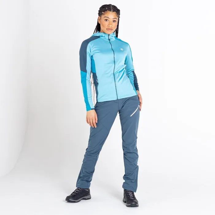 Dare 2b Convey Core Stretch Midlayer Crystal Seas Capri Blue Women Midlayers
