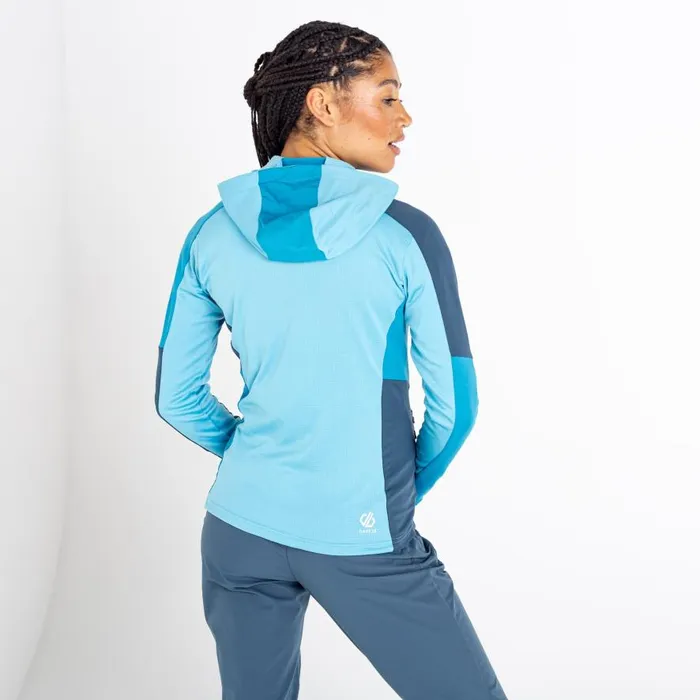 Dare 2b Convey Core Stretch Midlayer Crystal Seas Capri Blue Women Midlayers