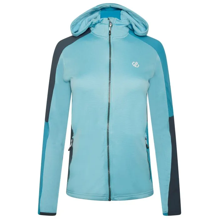 Dare 2b Convey Core Stretch Midlayer Crystal Seas Capri Blue Women Midlayers