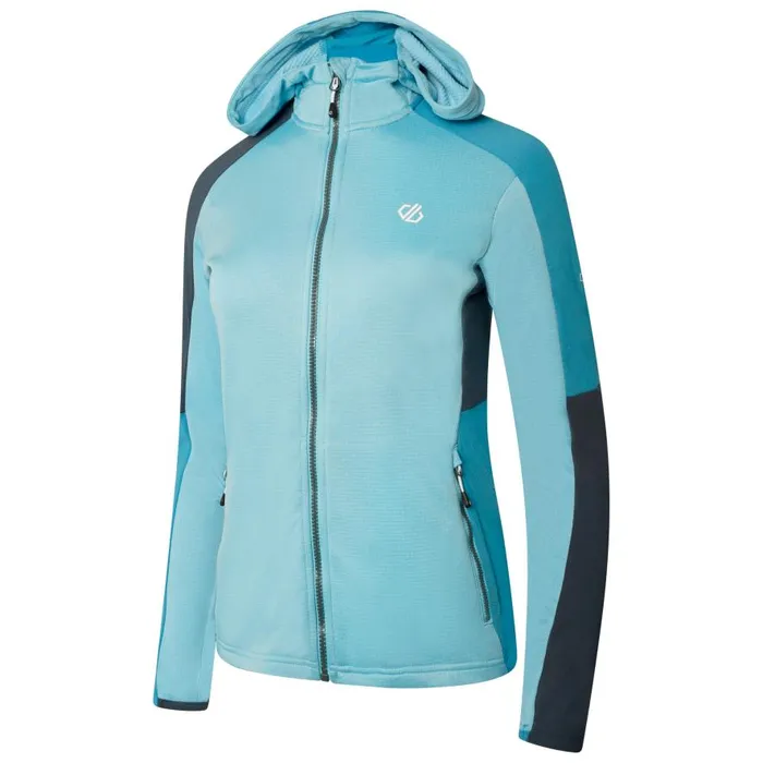 Dare 2b Convey Core Stretch Midlayer Crystal Seas Capri Blue Women Midlayers