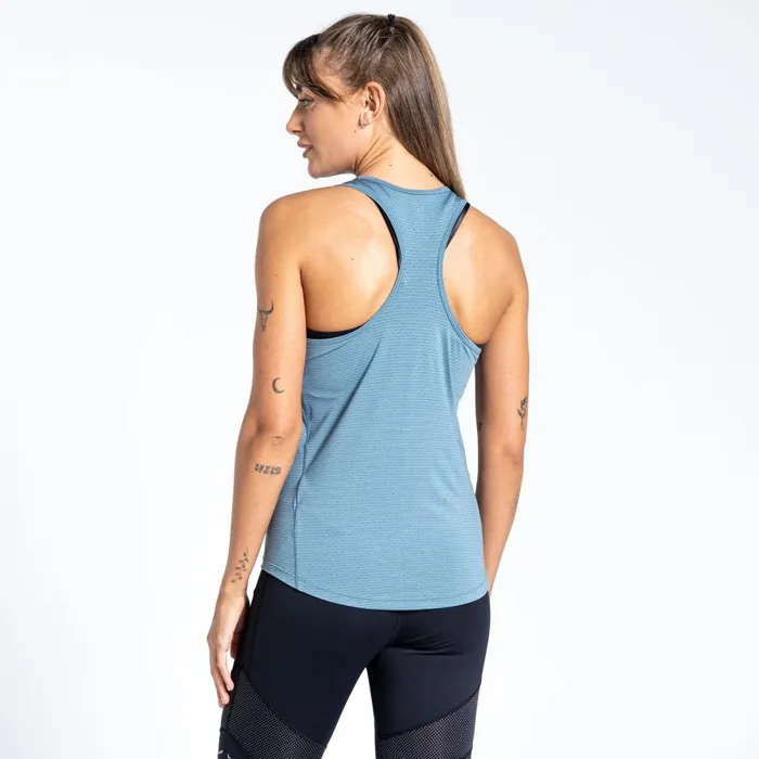 Dare 2b Crystallize Active Vest Bluestone Women Gym Tops