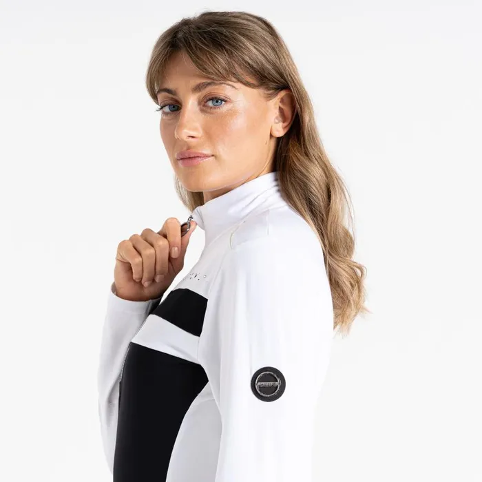 Dare 2b Crystallize Core Stretch Midlayer White Black Women Midlayers