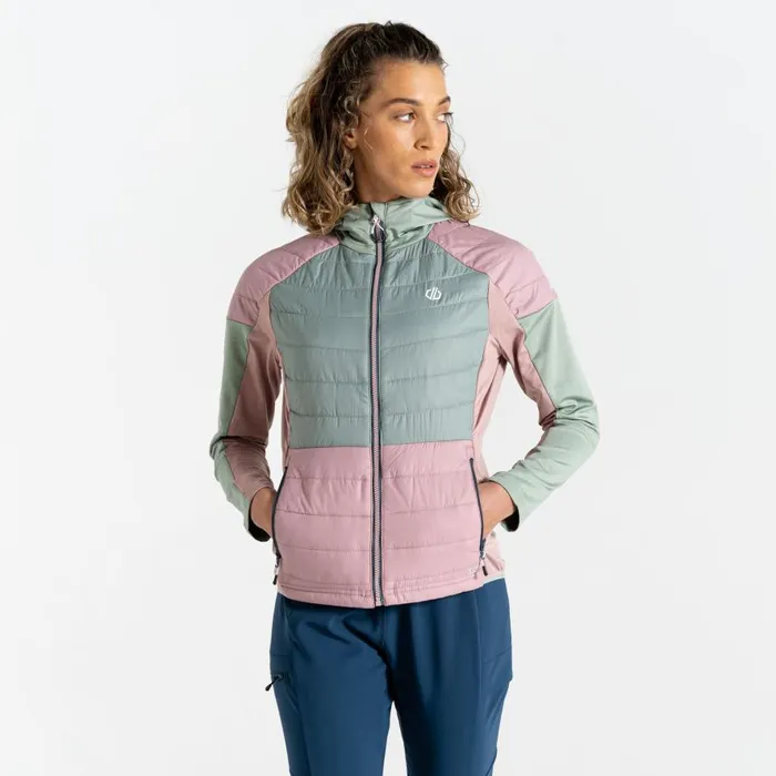Dare 2b Culmination Wool Padded Hybrid Jacket Dusty Rose Women Insulated Jackets