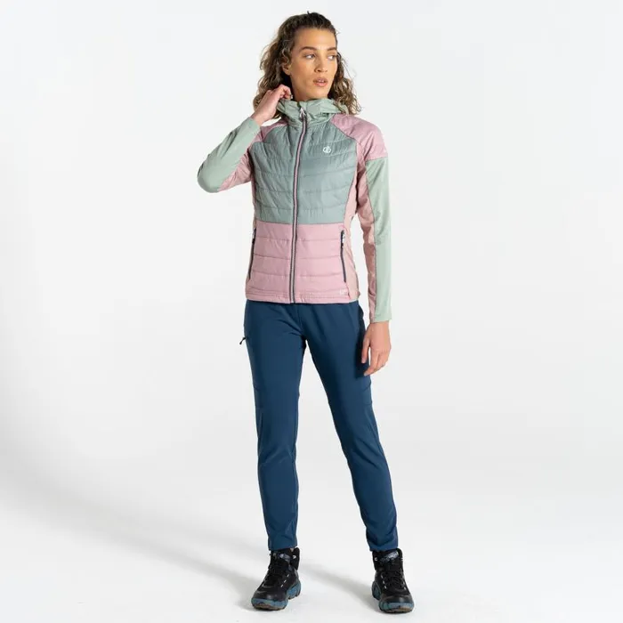 Dare 2b Culmination Wool Padded Hybrid Jacket Dusty Rose Women Insulated Jackets