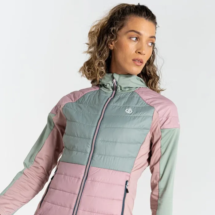 Dare 2b Culmination Wool Padded Hybrid Jacket Dusty Rose Women Insulated Jackets