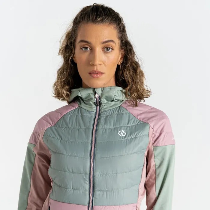 Dare 2b Culmination Wool Padded Hybrid Jacket Dusty Rose Women Insulated Jackets