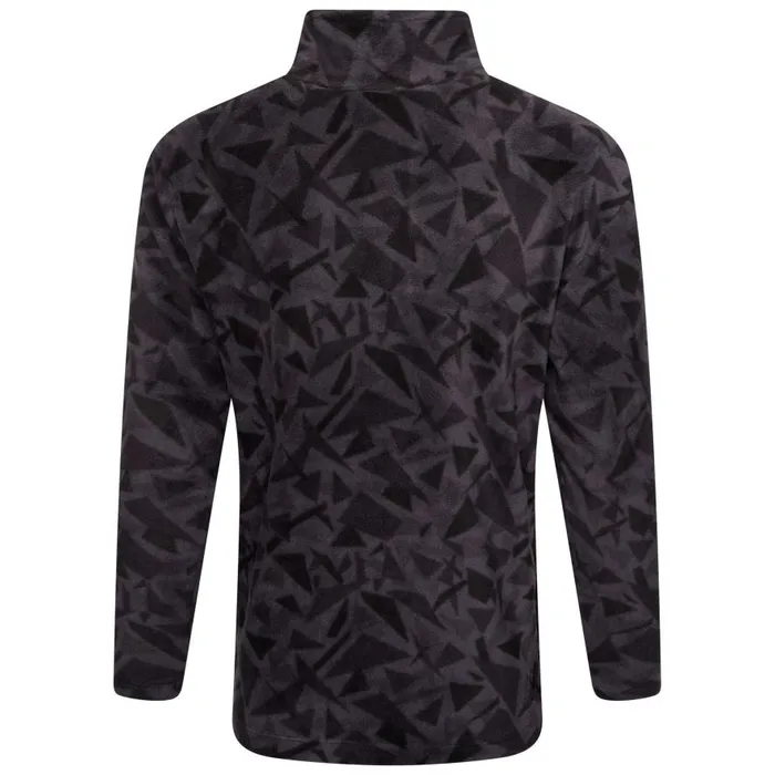 Dare 2b Cushy Half Zip Fleece Black Geo Print Kids Fleece