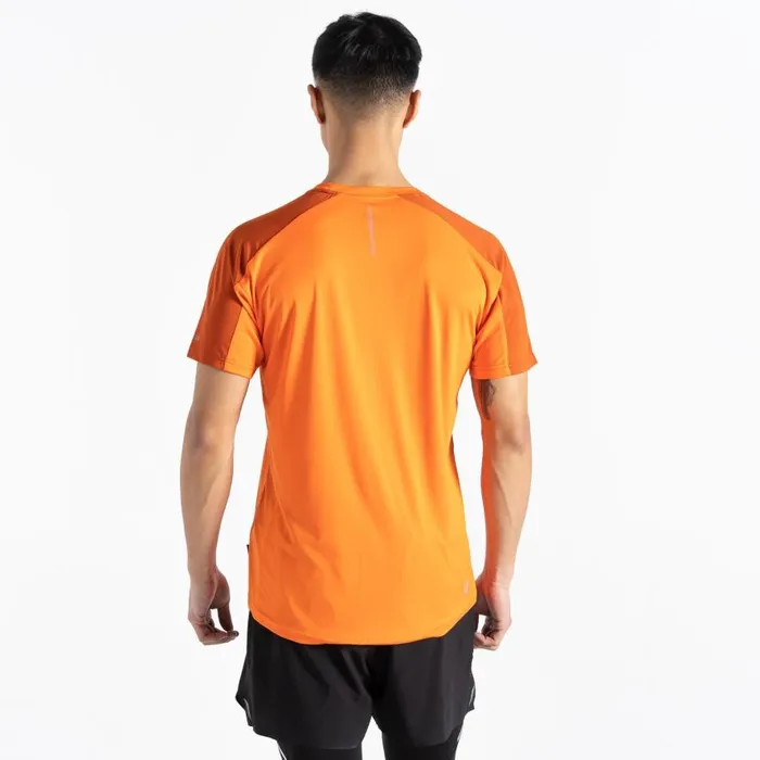 Dare 2b Discernible III Tshirt Puffins Orange Brown Men Gym Tops