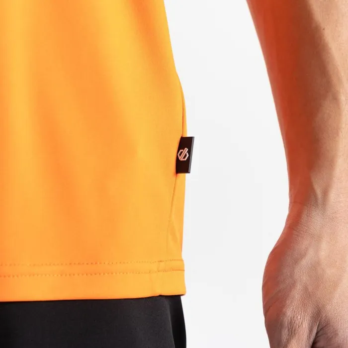 Dare 2b Discernible III Tshirt Puffins Orange Brown Men Gym Tops