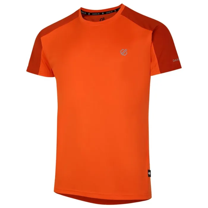 Dare 2b Discernible III Tshirt Puffins Orange Brown Men Gym Tops