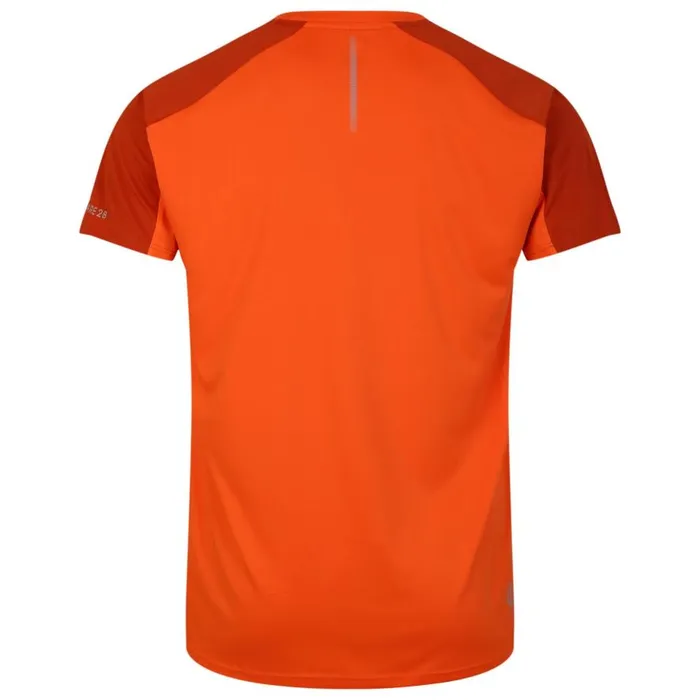 Dare 2b Discernible III Tshirt Puffins Orange Brown Men Gym Tops