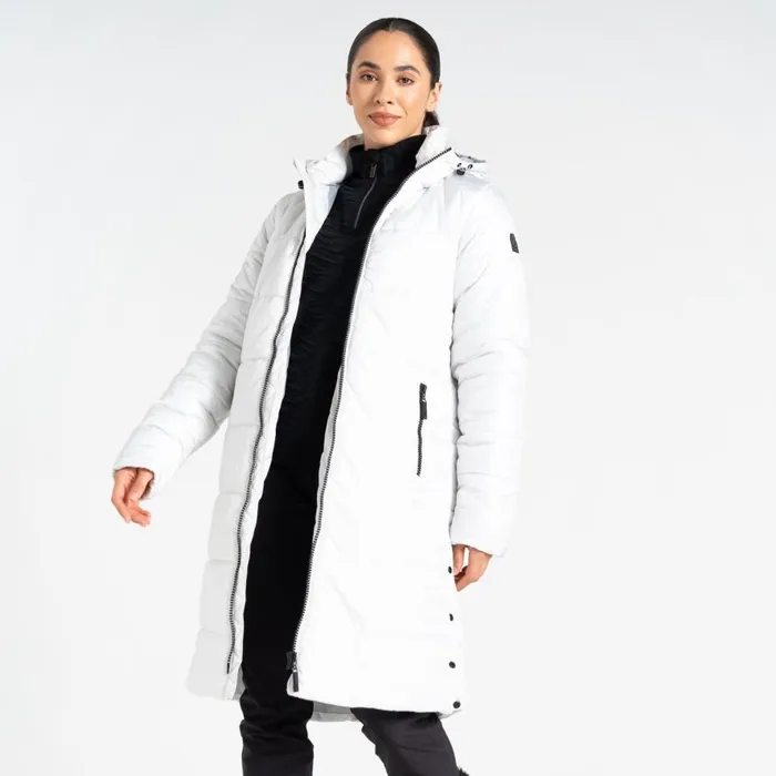 Dare 2b Distinguish Baffled Jacket Cream Women Insulated Jackets
