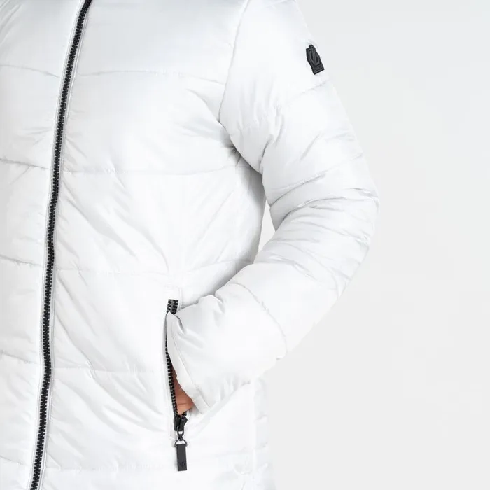 Dare 2b Distinguish Baffled Jacket Cream Women Insulated Jackets
