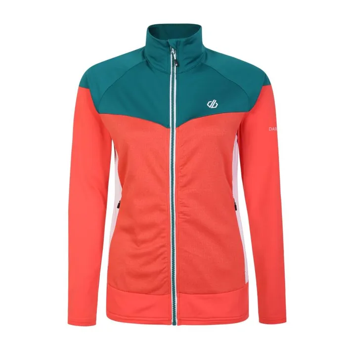 Dare 2b Elation II Recycled Core Stretch Neon Peach Women Midlayers