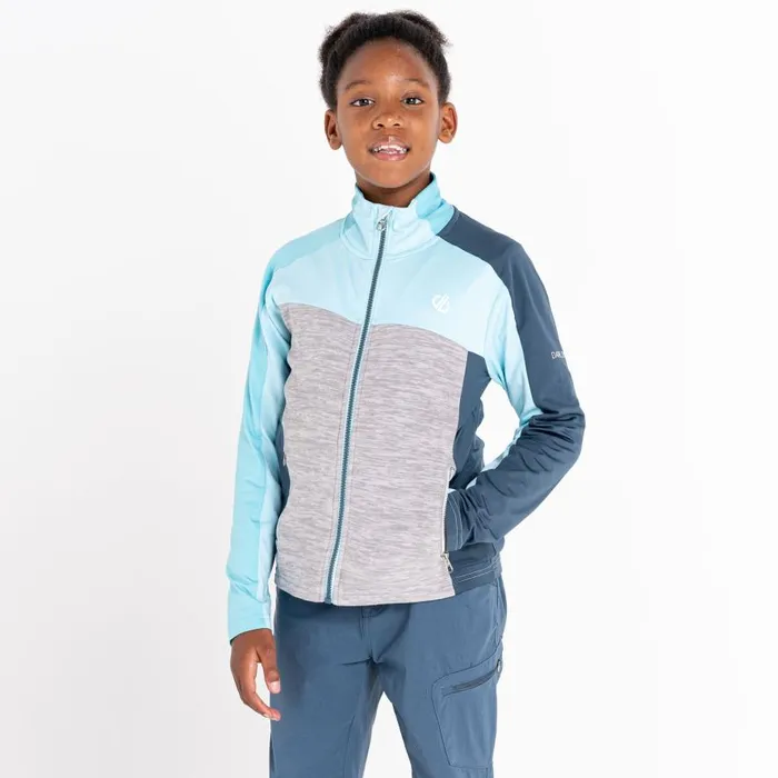 Dare 2b Emergent Core Stretch Midlayer Sea Jet Blue Kids Fleece