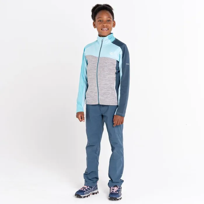 Dare 2b Emergent Core Stretch Midlayer Sea Jet Blue Kids Fleece