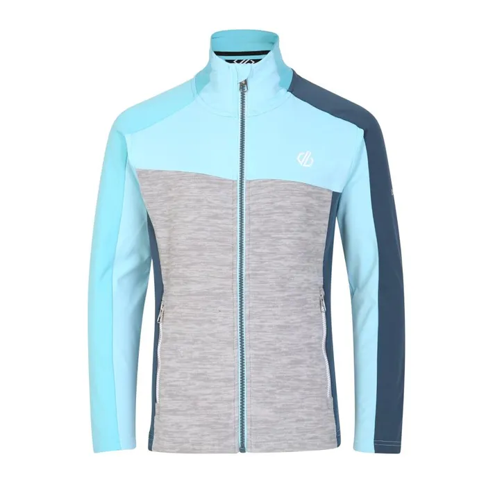 Dare 2b Emergent Core Stretch Midlayer Sea Jet Blue Kids Fleece