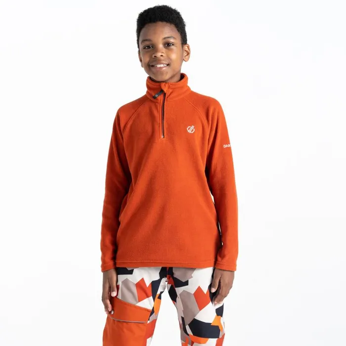 Dare 2b Freehand Half Zip Fleece Rooibos Tea Kids Fleece