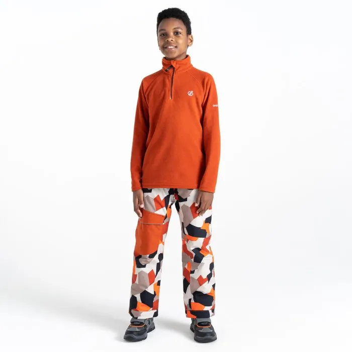 Dare 2b Freehand Half Zip Fleece Rooibos Tea Kids Fleece
