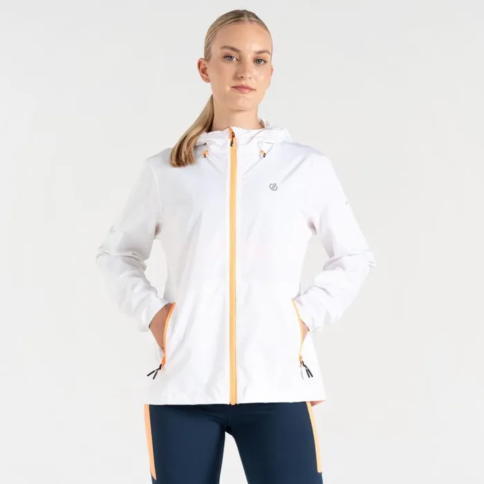 Dare 2b Gravitate Waterproof Jacket White Women Lightweight Jackets