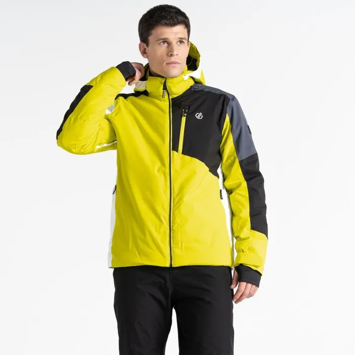 Dare 2b Halfpipe Ski Jacket Neon Spring Black Men Ski Jackets