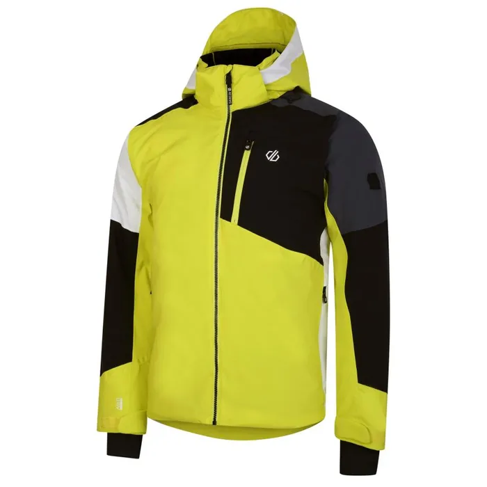 Dare 2b Halfpipe Ski Jacket Neon Spring Black Men Ski Jackets