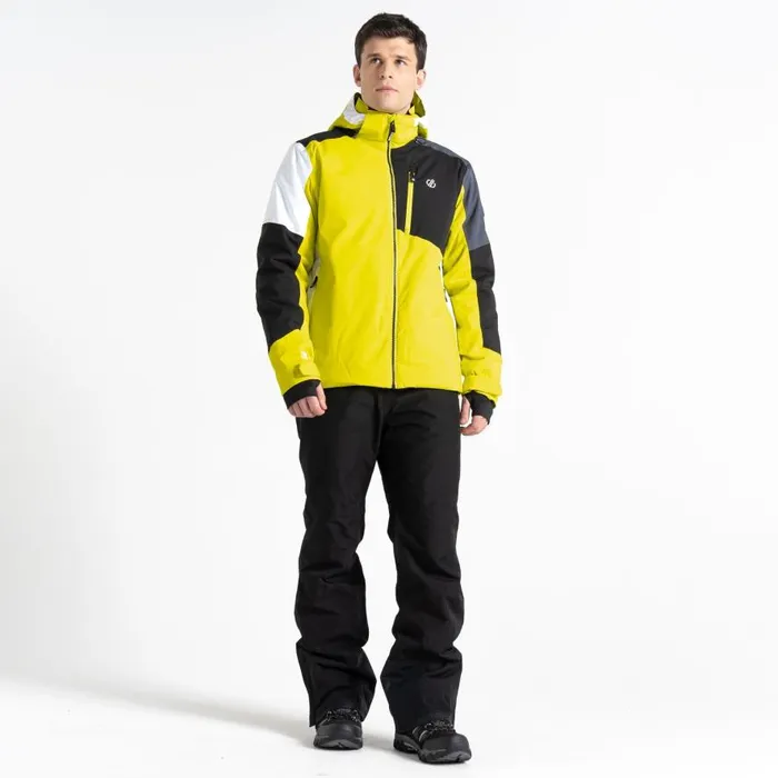 Dare 2b Halfpipe Ski Jacket Neon Spring Black Men Ski Jackets