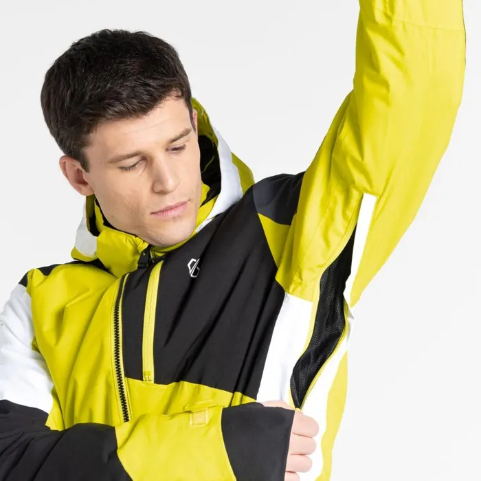 Dare 2b Halfpipe Ski Jacket Neon Spring Black Men Ski Jackets