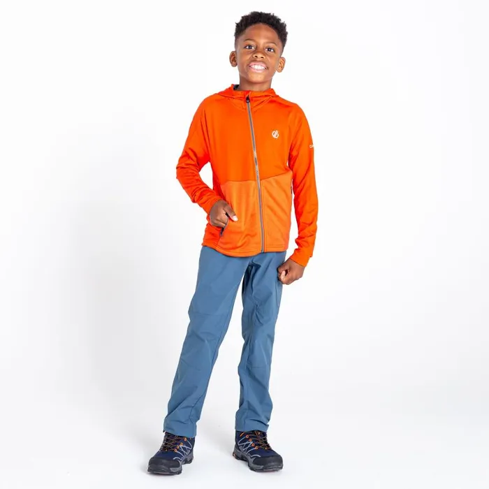Dare 2b Hastily Core Recycled Stretch Midlayer Burnt Salmon Marl Kids Fleece