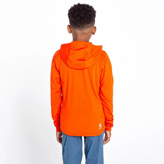 Dare 2b Hastily Core Recycled Stretch Midlayer Burnt Salmon Marl Kids Fleece