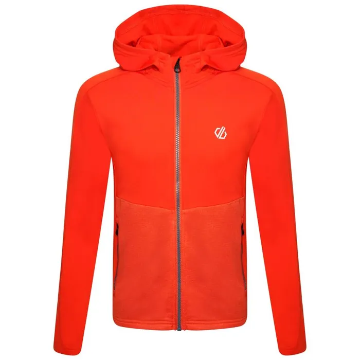 Dare 2b Hastily Core Recycled Stretch Midlayer Burnt Salmon Marl Kids Fleece